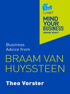 cover image of Braam van Huyssteen